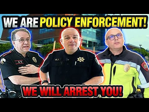 Capitol Police Admit To Enforcing Policy OVER Laws! THREATEN Journalist With Arrest! NO Transparency