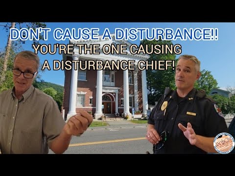 *CHIEF LIES ABOUT GETTING CALL* TOWN MANAGER GETS SCHOOLED ON 1ST AMENDMENT (CALL OF SHAME)