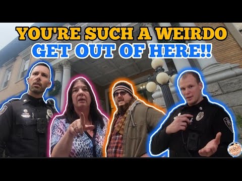 CITY HALL KARENS SCHOOLED/WEIRDO DOES *RUN OF SHAME* OFFICER GETS *OWNED* BERLIN, NH PRESS NH NOW