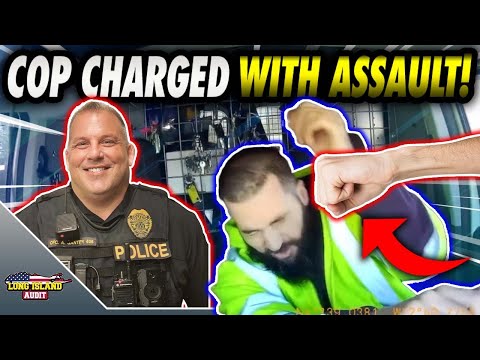 CT Police Officer CHEAP SHOTS Driver In The FACE During Road Rage Incident! Still Has A Job!