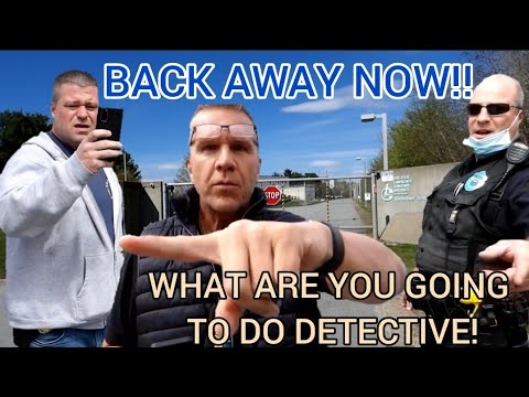 DETECTIVES GET SHUTDOWN INTIMIDATION FAIL/TYRANTS OWNED