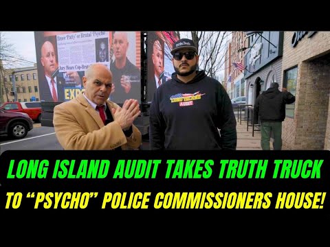 EXCLUSIVE INTERVIEW With SEAN LONG ISLAND AUDIT!  LIA Truth Truck RATTLES Long Island!