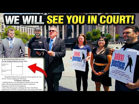Federal Lawsuit Press Conference | SeanPaul Reyes V. NYPD Commissioner | Enough Is Enough!