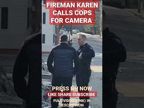 FORMER CHARLESTOWN, NH *FIREMAN GETS SCHOOLED* ON PHOTOGRAPHY *DISMISSED* WALK OF SHAME PRESS NH NOW