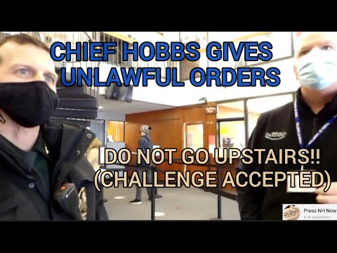 HAMPTON, NH TOWN HALL**MUST SEE** PANIC ALARM (CHIEF HOBBS) PART 1