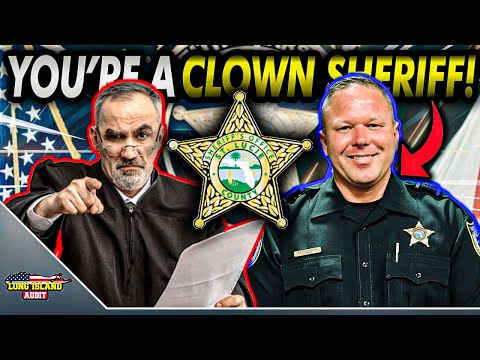 Judge & Prosecutor Call Out Sheriff For CHILDISH Behavior!