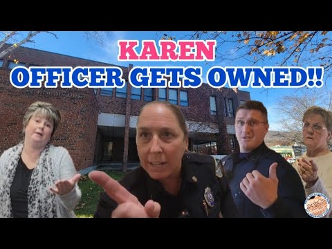 *KAREN OFFICER OWNED* DON'T FOLLOW ME/ I DON'T WANT TO BE RECORDED/ 1ST AMENDMENT AUDIT PRESS NH NOW
