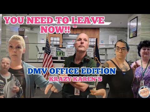 *KARENS GONE KRAZY* MONTPELIER, VERMONT DMV OFFICE *DISMISSED* PRESS NH NOW 1ST AMENDMENT AUDIT