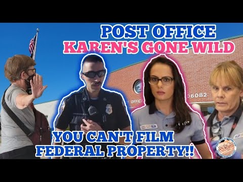 *KAREN'S GONE WILD* ENFIELD, CT POST OFFICE FAIL (911 CALLS) 1ST AMENDMENT AUDIT PRESS NH NOW