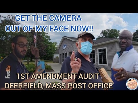 KRAZY POST OFFICE CUSTOMER *FEDEX EMPLOYEE FEDUP* FIRST AMENDMENT AUDIT/PRESS NH NOW