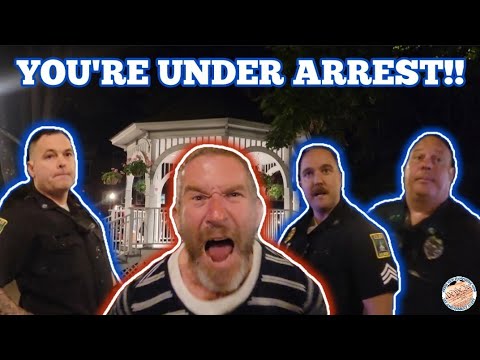 MANIAC *ASSAULTS OFFICER* GETS ARRESTED TAKES MY PHONE AND SCREAMS ABOUT #JOEBIDEN KEENE, NH