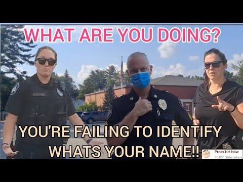 *OFFICER GETS DISCIPLINED* FAILURE TO IDENTIFY (STATE LAW) 1ST AMENDMENT AUDIT
