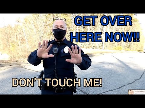 **OUT OF CONTROL** COP GOES HANDS ON KEEPS ESCALATING SITUATION