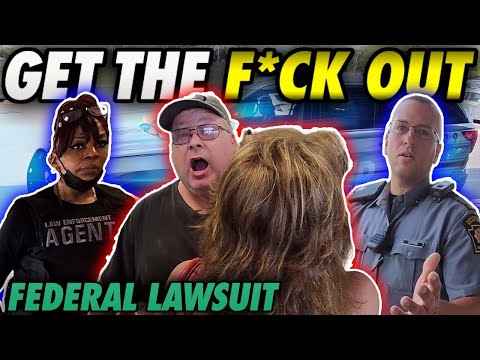 Pandemonium ERUPTS As The DMV Gets SHUTDOWN Over Camera! State Trooper Violates Journalist's Rights!