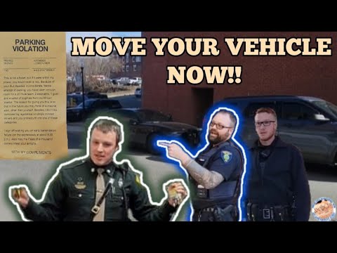 *PARKING TICKET ISSUED* RULES FOR THEE BUT NOT FOR ME NH STATE POLICE PRESS NH NOW CLAREMONT, NH