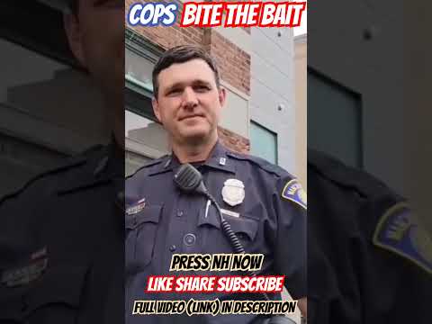 POLICE GET BAITED 🤔 *RETALIATORY STOP* DISMISSED AND OWNED MANCHESTER, NH POLICE/PRESS NH NOW