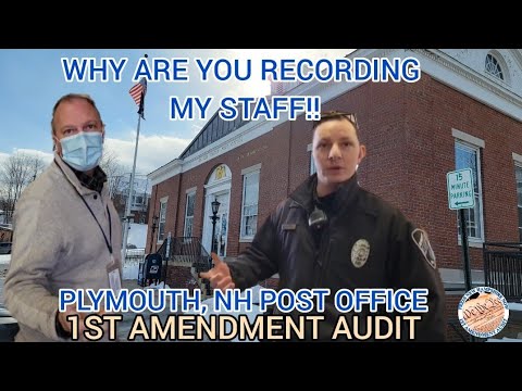 POST MASTER *GETS SCHOOLED* CALLS POLICE FOR A CAMERA 📷 1ST AMENDMENT AUDIT