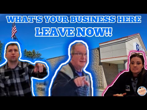 POST OFFICE SUPERVISOR *OWNED* CUSTOMER DEMANDS I *STOP RECORDING* PRESS NH NOW 1ST AMENDMENT AUDIT