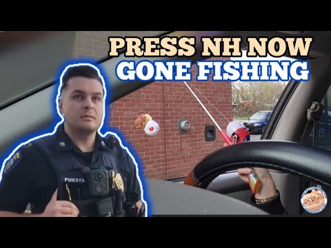PRESS NH NOW *TYRANT FISHING*  *MOVE ALONG* CLAREMONT NH POLICE NO PARKING ZONE 1ST AMENDMENT AUDIT