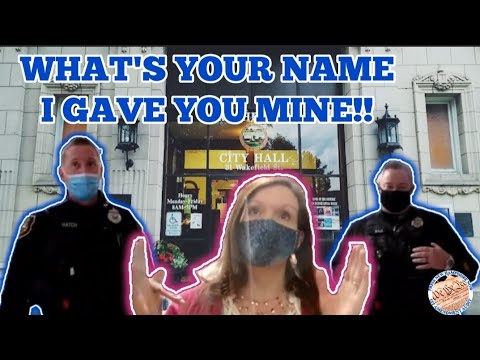 ROCHESTER, NH CITY HALL *CALLS POLICE TWICE * I DON'T ANSWER QUESTIONS PRESS NH NOW 1ST AMENDMENT