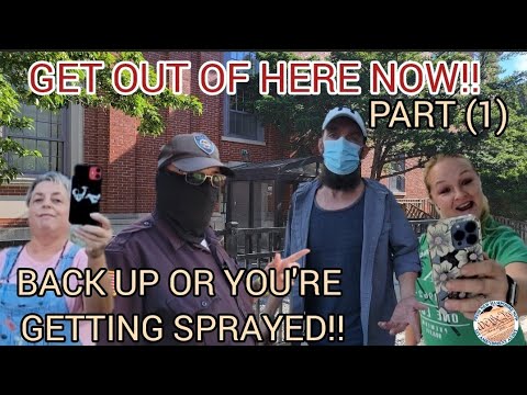 **SECURITY GETS DISMISSED** (WALK OF SHAME) SPRAY FAILS/1ST AMENDMENT AUDIT SEVERAL 911 CALLS