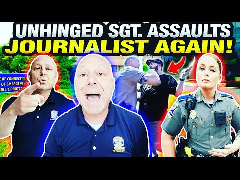 Sgt. Bryan Fahey ASSAULTS Journalist & Violates His Rights For The SECOND Time! Enough Is Enough!