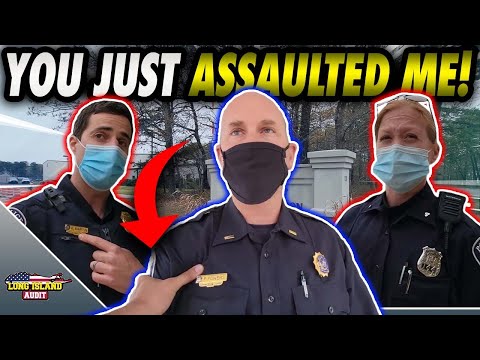 Sgt. Goes HANDS ON Fast! Threatens To ARREST Journalist For Exercising His Rights! (Update)