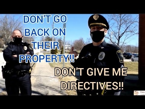 SIG SAUER SECURITY SAYS DON'T FILM *PRIVATE PROPERTY* POLICE CALLED AND TELLS HER OFF