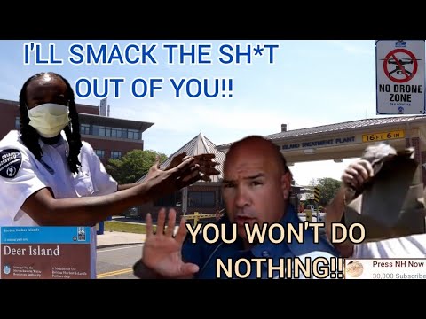 *THREATENED* BY TOUGH GUY ALLIED SECURITY.. WATER TREATMENT (DEER ISLAND)