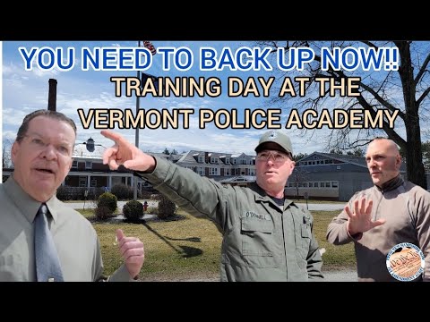 *TRAINING DAY* VERMONT POLICE ACADEMY (SCHOOLS IN SESSION) PRESS NH NOW 1ST AMENDMENT AUDIT