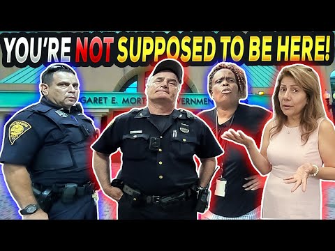 Tyrant Officers ARREST Good Citizen For Asking The Mayor For Help! LIA Pays Them A Visit!