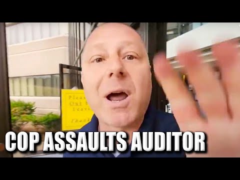 Unhinged CT Cop Assaults Auditor For The 2nd Time!