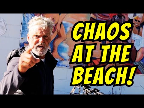Chaos At The Beach –  Freedom of the Press – First Amendment Audit