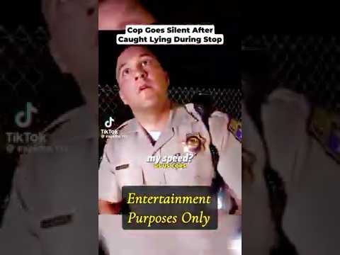 Cop gets caught lying about speeding ticket #copstories #copdismissed #cops #police