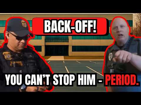 Cop SHUTS DOWN Security Guard’s Power Trip | First Amendment Audit.