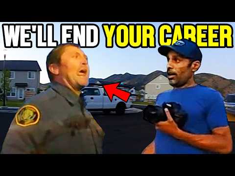 Corrupt Cops Arrested Him For Literally DOING HIS JOB! Apparently Work Is Illegal Now!