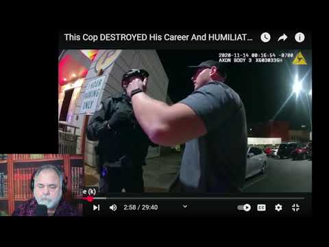 Embarrassing Cop DESTROYED His Career And HUMILIATED His Department After Getting ARRESTED and FIRED