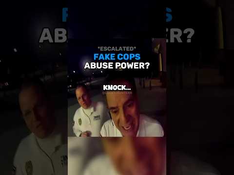 Fake Cop ABUSES Power? *Escalated* 🤯 @AuditTheAudit