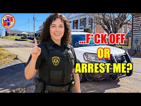 Female Cop Enters Citizen’s Private Property Without Consent | 1st Amendment Audit | Id Refusal #239