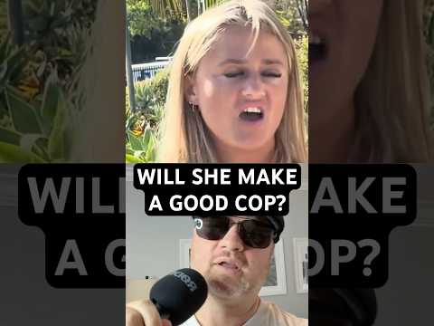 First amendment audit she wants to work in law enforcement  #firstamendmentaudit ￼