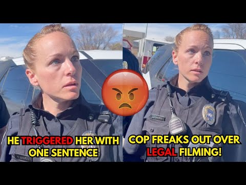 First Amendment Audit Triggers Female Cop – Filming in Public Is Legal?