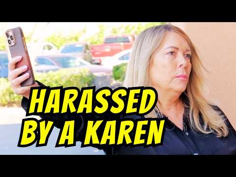 Harassed By A KAREN – Freedom of the Press – First Amendment Audit