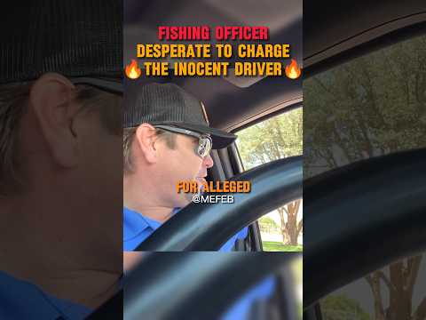 'I Was Mistaken!' Lying Cop Got Caught By Driver For Asking His ID For No Reason