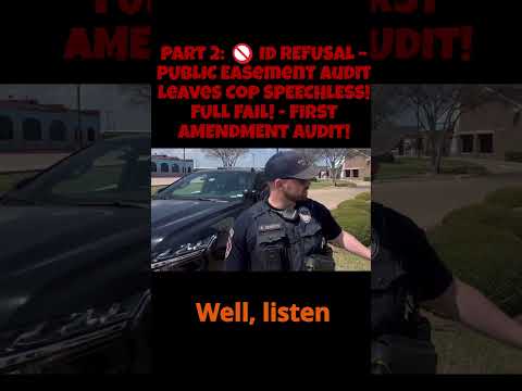 🚫 ID REFUSAL – PUBLIC Easement Audit Leaves Cop SPEECHLESS! FULL FAIL! – FIRST AMENDMENT AUDIT!