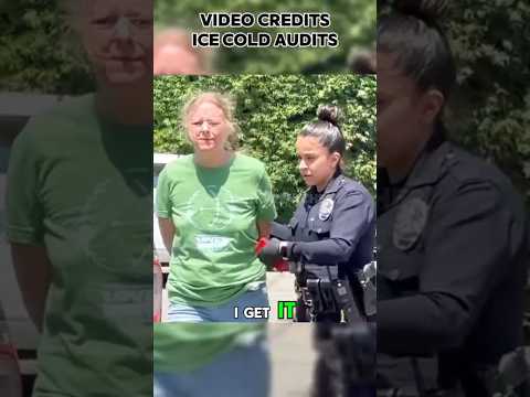 Karen Mocks First Amendment Auditor Before Attack and Arrest #firstamendmentaudit #instantkarma