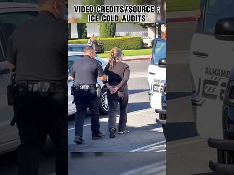 Karen Tries to RUN OVER First Amendment Auditor & Gets Arrested #instantkarma #firstamendmentaudit