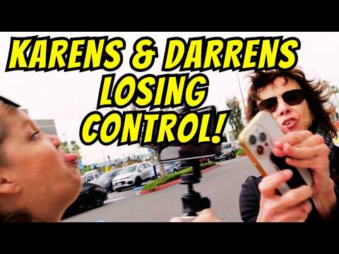 Karens and Darrens Losing Control –  Freedom of the Press – First Amendment Audit