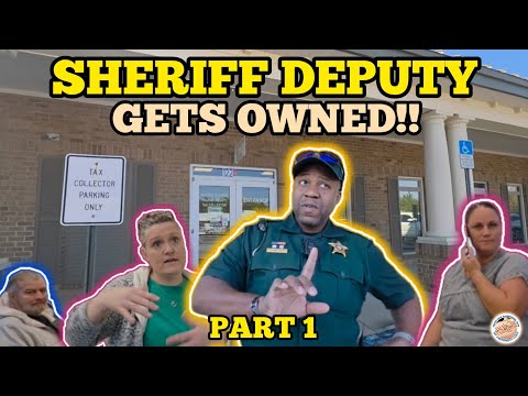 SHERIFF DEPUTY *GETS OWNED* ID REFUSAL KAREN MODE *ACTIVATED* FIRST AMENDMENT FREEPORT, FL PART (1)
