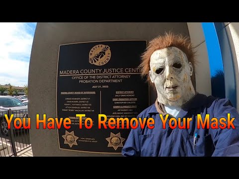 Silent 1st Amendment Audit — I Never Said A Word (Michael Myers Style)