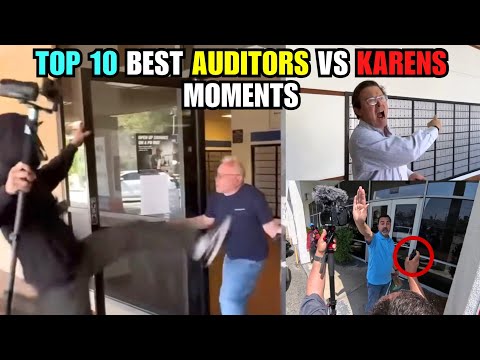 TOP 10 Best Auditors Vs Karens Moments | Karen Freakouts Compilation | First Amendment Audit